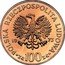 Poland 100 Zlotych (Mikolaj Kopernik bust. Trial Strike) POLSKA RZECZPOSPOLITA LUDOWA 19 73 MW ZŁ 100 ZŁ coin obverse