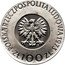 Poland 100 Zlotych (Mikolaj Kopernik. Trial Strike) KM# Pr217 POLSKA RZECZPOSPOLITA LUDOWA 1973 MW ZŁ 100 ZŁ coin obverse