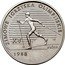 Poland 1000 Zlotych Olympic Games in Calgary. Trial Strike 1987 KM# Pr564 ZIMOWE IGRZYSKA OLIMPIJSKIE XV E PRÓBA 1988 coin reverse