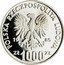 Poland 1000 Zlotych (Environmental Protection. Squirrel. Trial Strike) KM# Pr526 POLSKA RZECZPOSPOLITA LUDOWA 19 85 MW ZŁ 1000 ZŁ coin obverse