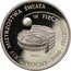 Poland 1000 Zlotych FIFA World Cup 1990. Trial Strike 1988 MW Proof KM# Pr581 XIV MISTRZOSTWA ŚWIATA W PIŁCE NOŻNEJ PRÓBA E WŁOCHY - 1990 coin reverse
