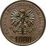 Poland 1000 Zlotych Hospital Center. Trial Strike 1985 MW Proof KM# Pr522 POLSKA RZECZPOSPOLITA LUDOWA 19 86 MW ZŁ 1000 ZŁ coin obverse