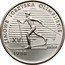 Poland 1000 Zlotych Olympic Games in Calgary. Trial Strike 1987 MW Proof KM# Pr565 ZIMOWE IGRZYSKA OLIMPIJSKIE XV E PRÓBA 1988 coin reverse