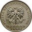 Poland 1000 Zlotych Olympic Games. Proba 1987 KM# Pr566 POLSKA RZECZPOSPOLITA LUDOWA 19 87 MW ZŁ 1000 ZŁ coin obverse