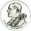 Poland 1000 Zlotych Pope John Paul II. Trial Strike 1982 MW Proof PRÓBA JAN PAWEŁ II coin reverse