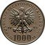 Poland 1000 Zlotych PRL. 1984 KM# Pr506 POLSKA RZECZPOSPOLITA LUDOWA 19 84 MW ZŁ 1000 ZŁ coin obverse