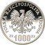 Poland 1000 Zlotych Przemyslaw II. Trial Strike 1985 MW Proof KM# Pr520 POLSKA RZECZPOSPOLITA LUDOWA 19 85 MW ZŁ 1000 ZŁ coin obverse