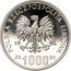 Poland 1000 Zlotych World Cup. Trial Strike 1986 MW Proof KM# Pr541 POLSKA RZECZPOSPOLITA LUDOWA 19 86 MW ZŁ 1000 ZŁ coin obverse