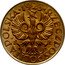 Poland 2 Grosze (Trial Strike) RZECZPOSPOLITA POLSKA 1923 W J coin obverse