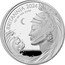 UK 2 Pounds Britannia and ocean wave 2024 Proof H BRITANNIA 2024 1 OZ 999 FINE SILVER coin reverse