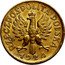 Poland 2 Zlote Girl. Trial Strike 1924 KM# Pn256 RZECZPOSPOLITA POLSKA 1924 coin obverse