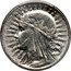 Poland 2 Zlote Queen Jadwiga. Trial Strike 1932 KM# Pn327 PRÓBA coin reverse