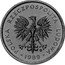 Poland 2 Zlotych (Trial Strike) POLSKA RZECZPOSPOLITA LUDOWA MW 1989 coin obverse