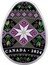 Canada 20 Dollars Easter Egg. Ukrainian Pysanka 2024 Proof 2024 CANADA TM coin reverse