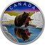 Canada 20 Dollars Wildlife Reflections. Grizzly Bear 2024 Set CT CANADA coin reverse