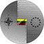 Lithuania 20 Euro (20th anniversary of Lithuania's membership in NATO and the EU) EU 2004 05 01 2004 03 29 coin reverse