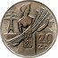 Poland 20 Zlotych (20th Anniversary of People's Republic of Poland. Trial Strike) KM# Pr118 PRÓBA XX LAT PRL 20 ZŁ WK coin reverse