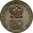 Poland 20 Zlotych 25th Anniversary of the Comecon. Trial Strike 1974 MW KM# Pr235 POLSKA RZECZPOSPOLITA LUDOWA 1974 MW 20 ZŁOTYCH J M-N coin obverse