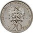 Poland 20 Zlotych Dar Pomorza. Trial Strike 1980 MW KM# Pr380 POLSKA RZECZPOSPOLITA LUDOWA 19 80 MW ZŁ 20 ZŁ coin obverse