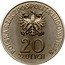 Poland 20 Zlotych (Interkosmos '78. Trial Strike) KM# Pr314 POLSKA RZECZPOSPOLITA LUDOWA 1978 MW 20 ZŁOTYCH coin obverse