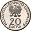 Poland 20 Zlotych International Year of the Child. Trial Strike 1979 MW Proof, Proba KM# Pr341 POLSKA RZECZPOSPOLITA LUDOWA 1979 MW 20 ZŁOTYCH coin obverse