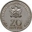 Poland 20 Zlotych (Memorial Hospital Center. Trial Strike) KM# Pr343 POLSKA RZECZPOSPOLITA LUDOWA 1979 MW 20 ZŁOTYCH coin obverse
