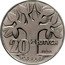 Poland 20 Zlotych (The Tree. Trial Strike) KM# Pr124 20 ZŁOTYCH PRÓBA coin reverse
