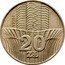 Poland 20 Zlotych (Trial Strike) KM# Pr211 PRÓBA 20 ZŁ coin reverse