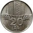 Poland 20 Zlotych (Trial Strike) KM# Pr212 PRÓBA 20 ZŁ coin reverse