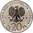 Poland 20 Zlotych Dar Pomorza. Trial Strike 1980 MW Próba POLSKA RZECZPOSPOLITA LUDOWA 19 80 MW ZŁ 20 ZŁ coin obverse