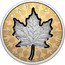 Canada 200 Dollars Super Incuse Gold Maple Leaf 2024 Proof 9999 9999 CANADA FINE GOLD 2 OZ OR PUR coin reverse