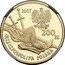 Poland 200 Zlotych Mounted Knight of 15th Century 2007 MW Proof Y# 672 2007 200 ZŁ RZECZPOSPOLITA POLSKA coin obverse