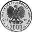 Poland 2000 Zlotych (Fryderyk Chopin. Trial Strike) POLSKA RZECZPOSPOLITA LUDOWA 19 77 MW ZŁ 2000 ZŁ coin obverse