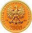 Poland 2000 Zlotych (XIII Winter Olympics. Trial Strike) POLSKA RZECZPOSPOLITA LUDOWA 19 80 MW ZŁ 2000 ZŁ coin obverse