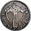 Italy 25 Bolognini Christ on a cross 1756  SANCTVS VVLTVS 17 35 coin reverse