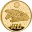 UK 25 Pounds (Millennium Falcon) STAR WARS™ © & ™ LUCASFILM LTD. coin reverse