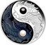 Tuvalu 5 Dollars (Charles III Yin Yang Koi) P NM coin reverse