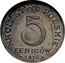 Poland 5 Fenigow (German Occupation) KROLESTWO POLSKIE 5 FENIGÓW 1918 coin reverse