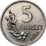 Poland 5 Groszy (Circulation Coin Trial Strike) KM# PrA7 5 GROSZY PRÓBA coin reverse