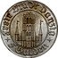 Poland 5 Gulden (Marienkirche. Danzig Coin) KM# 156 FREIE STADT DANZIG 5 GULDEN coin obverse