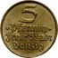 Poland 5 Pfennig (Fish. Danzig Coin) KM# 151 5 PFENNIG FREIE STADT DANZIG coin obverse