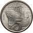 Poland 5 Zlotych (Freighter Warynski with Clouds. Trial Strike) KM# Pr49 WARYŃSKI PRÓBA ZŁ 5 coin reverse