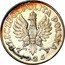 Poland 5 Zlotych (March Constitution Trial Strike. 81 Beads. No Rim Sign) RZECZPOSPOLITA POLSKA 1925 coin obverse