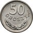 Poland 50 Groszy (Circulation Coin Trial Strike) KM# Pr25 50 GROSZY PRÓBA coin reverse
