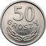 Poland 50 Groszy (Circulation Coin Trial Strike) KM# Pr527 50 GROSZY PRÓBA coin reverse