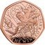 UK 50 Pence (The Winged Keys) THE WINGED KEYS coin reverse