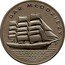 Poland 500 Zlotych Gift of Youth ship. 1982 KM# Pr476 DAR MŁODZIEŻY PRÓBA coin reverse
