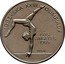 Poland 500 Zlotych Gymnast 1983 KM# Pr493 LOS ANGELES 1984 PRÓBA IGRZYSKA XXIII OLIMPIADY coin reverse