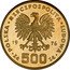 Poland 500 Zlotych (Tadeusz Kosciuszko. Trial Strike) KM# Pr289 POLSKA RZECZPOSPOLITA LUDOWA 19 76 MW ZŁ 500 ZŁ coin obverse