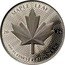 Niue Four Dollars Charles III Maple Leaf 2024  Proof MAPLE LEAF 20 24 99991 FINEST PLATINUM 0.5G coin reverse